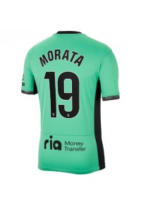 Fotbalové Dres Atletico Madrid Alvaro Morata #19 Třetí Oblečení 2023-24 Krátký Rukáv